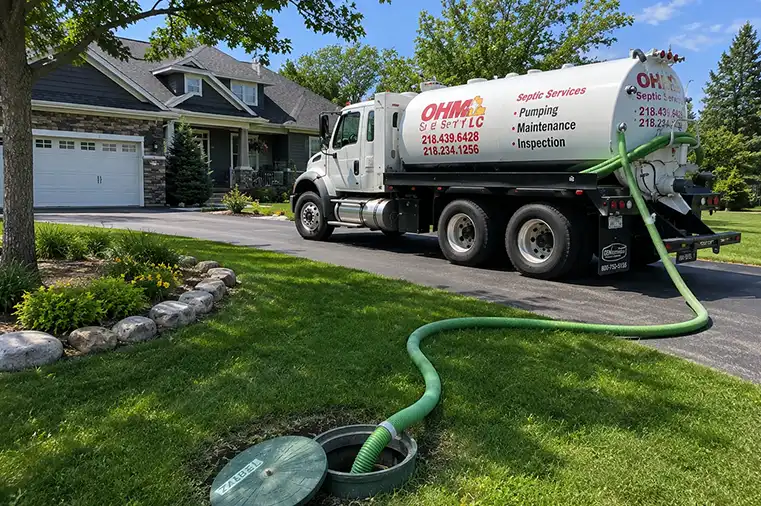 ohm septic inspection and pump out